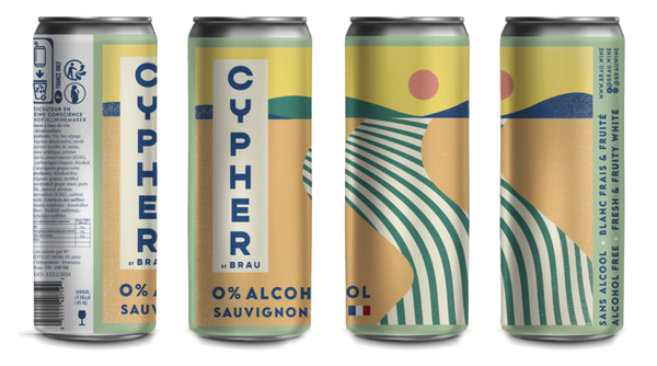CYPHER Sauvignon alkoholfreier Weißwein 0,0% - Dose