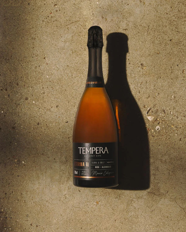 ETERNA II, le pétillant original sans alcool - Boisson gastronomique effervescente sans alcool de Tempera