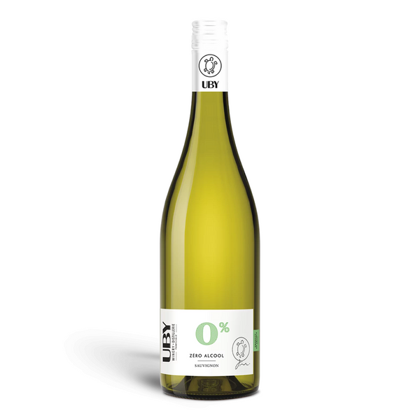 Vin blanc UBY Sauvignon 0.0% sans alcool