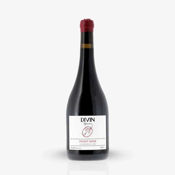 Divin Vigneron Rotwein Pinot Noir alkoholfrei 0,5%