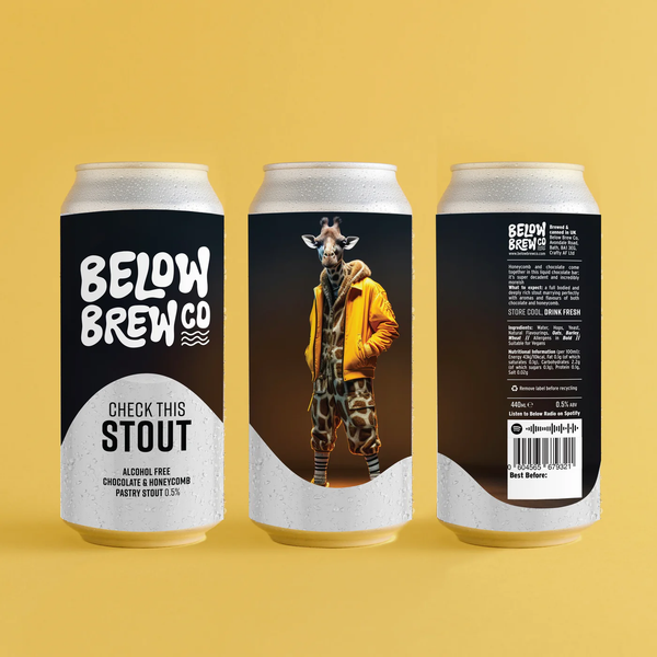 Beer Below Brew – Schauen Sie sich dieses Stout ohne Alkohol 0,5 % an